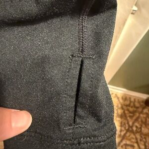 Nike Black Pro Warm Athletic Top